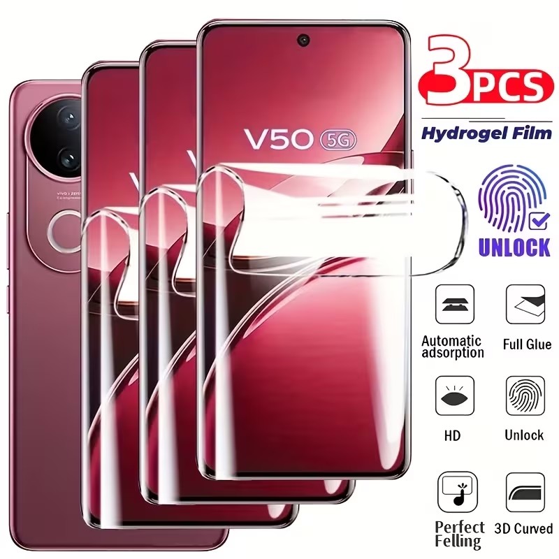 Vivo V40 - 3Pcs Hydrogel Film For Vivo V21E