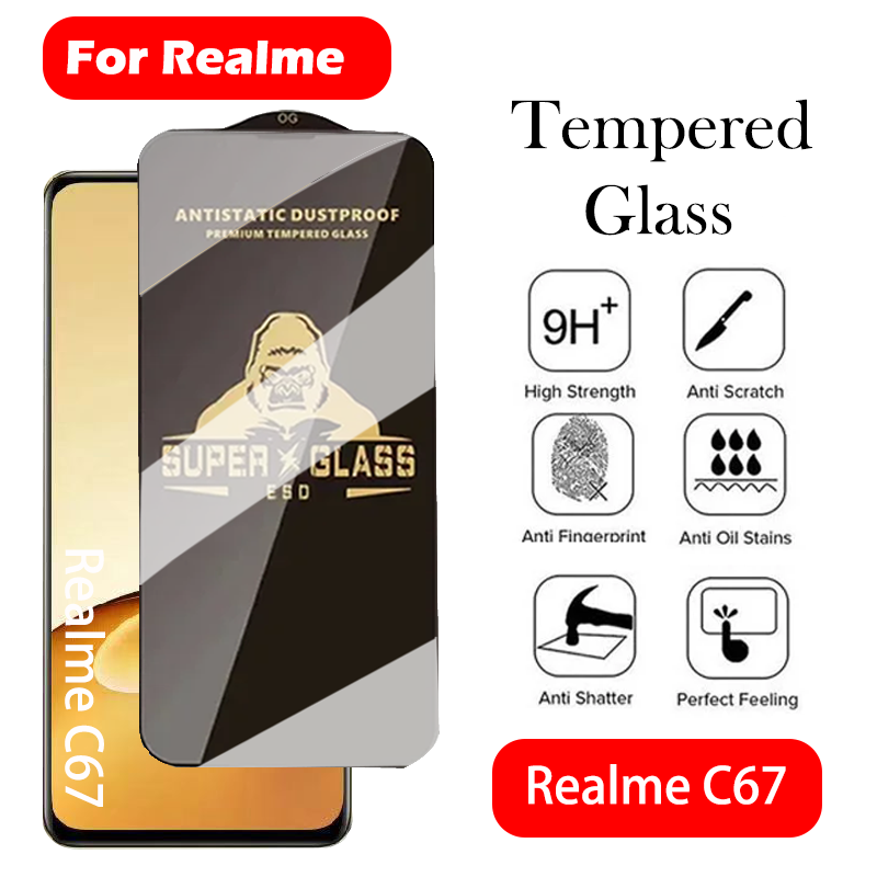 KingKong Gorilla Tempered Glas - Realme C67 review and price