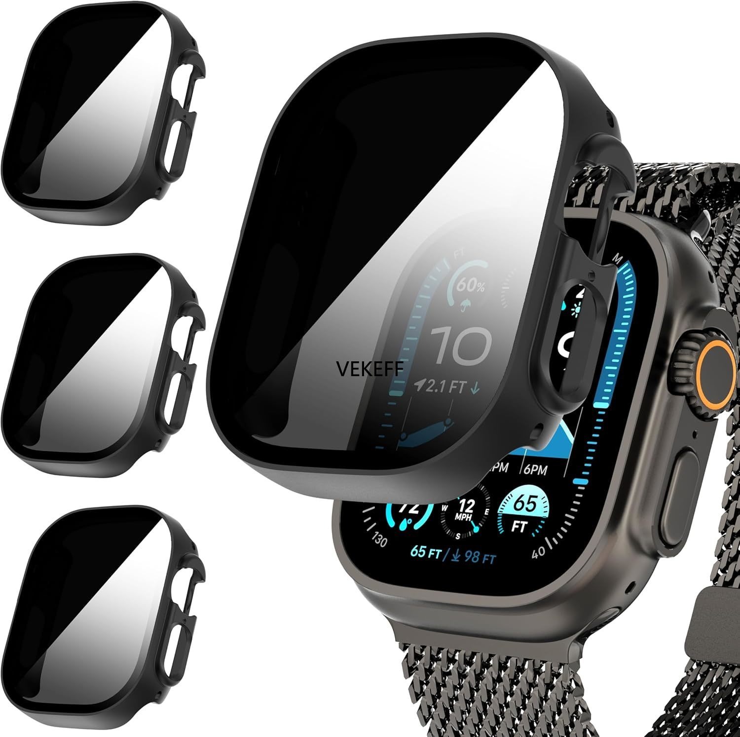 3-Pack for Apple Watch Ultra 3 - Privacy Screen Protector review and price