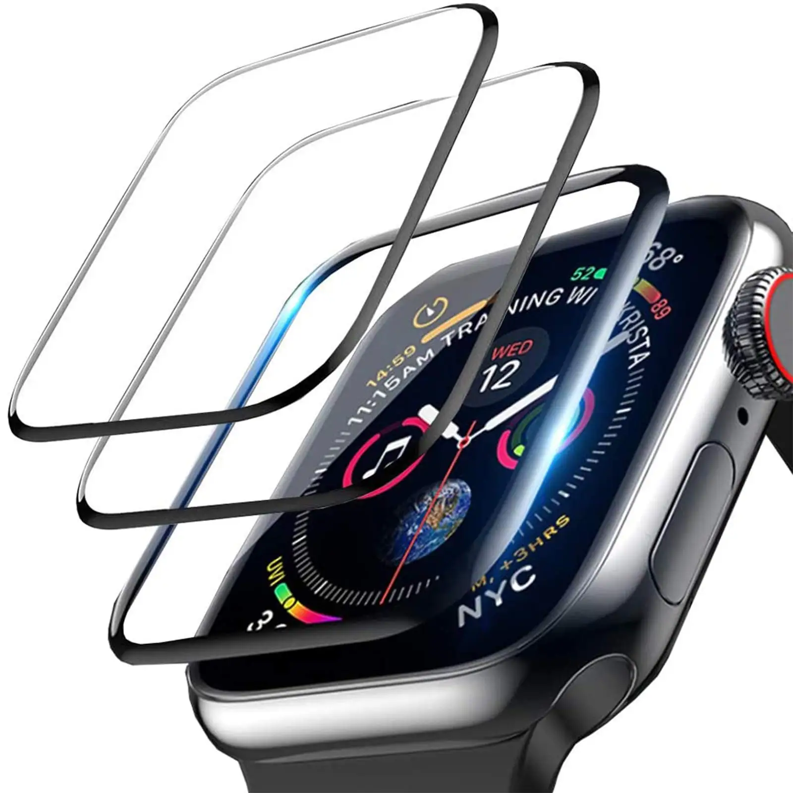 3D Tempered Glass For Apple Wa - Smartwatch Screen Film review and price