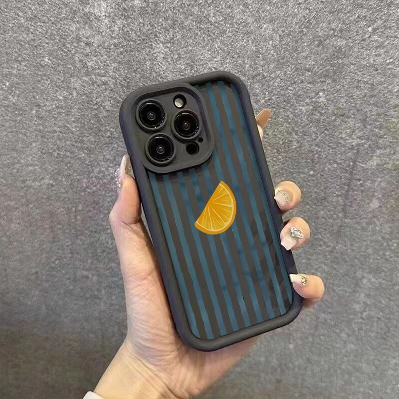 Striped Lemon Slice Pattern Ph - Apple Iphone 16 review and price