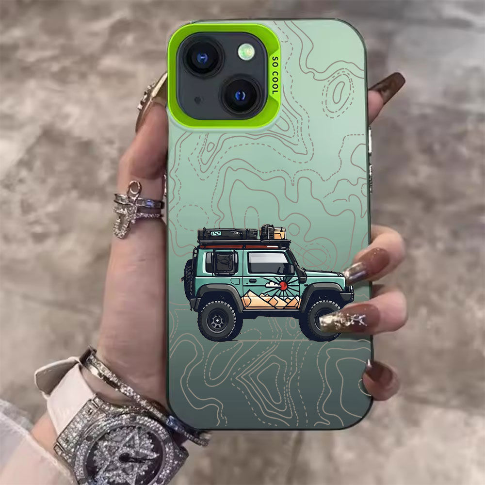 Simple Car Pattern Phone Case  - Apple Iphone 16 review and price