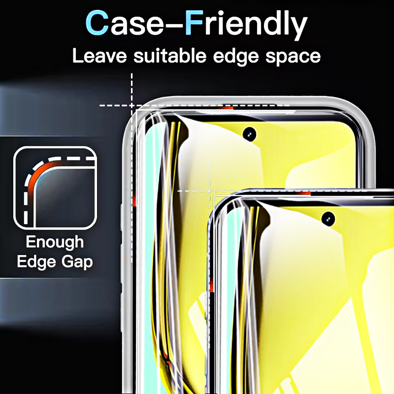 2/4PCS Front Tempered Glass fo - Realme C67 review and price