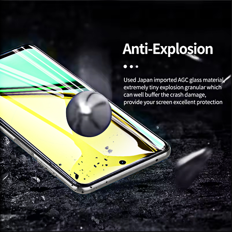 2/4PCS Front Tempered Glass fo - Realme C67 review and price