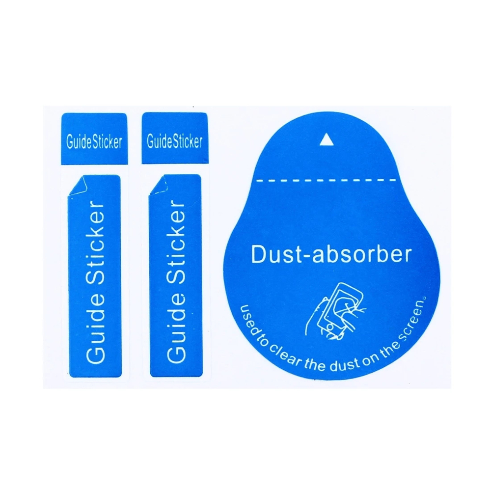Tempered Glass Screen Cleaner  - Dust Removal Sticker review and price