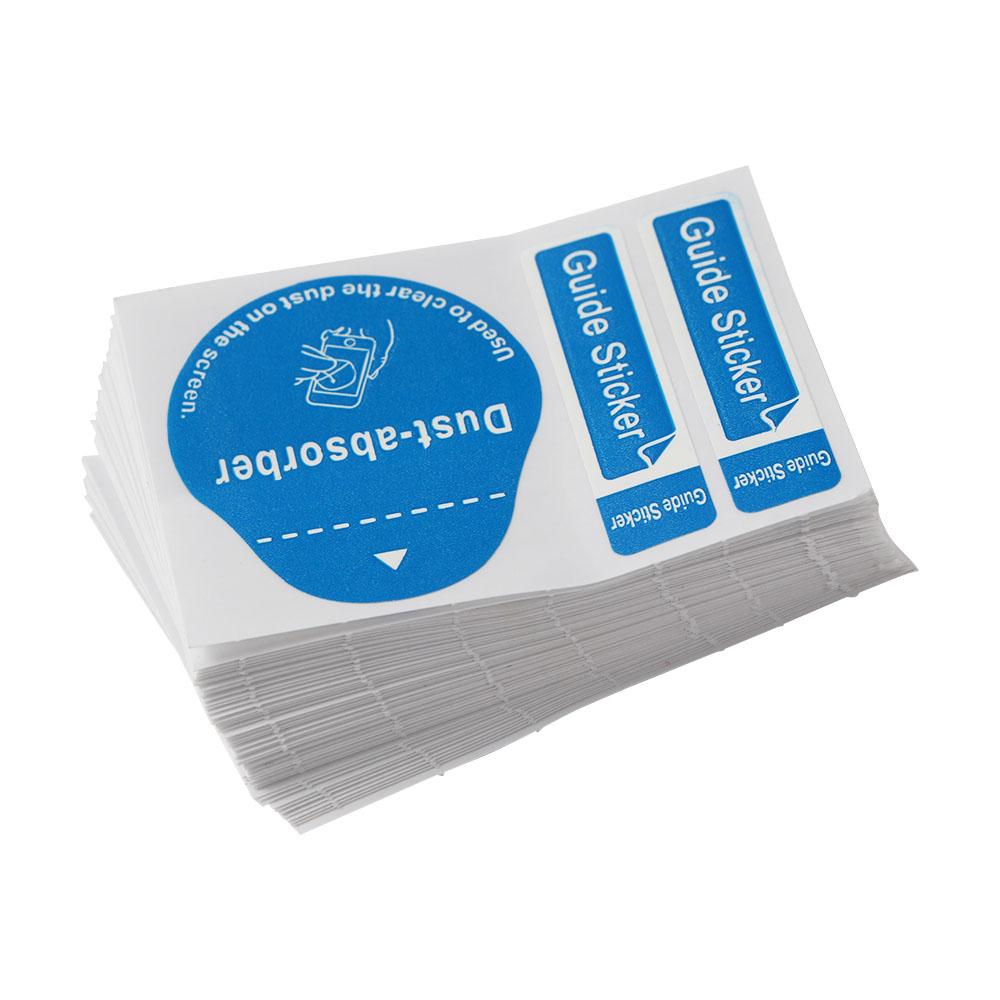 Tempered Glass Screen Cleaner  - Dust Removal Sticker review and price